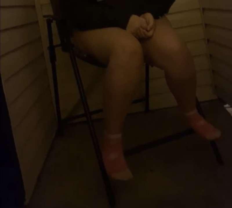 I broke a chair