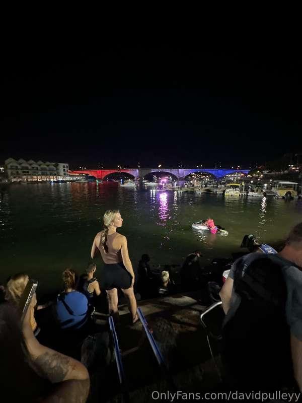 Freestyle finals under the London Bridge here about to go do..