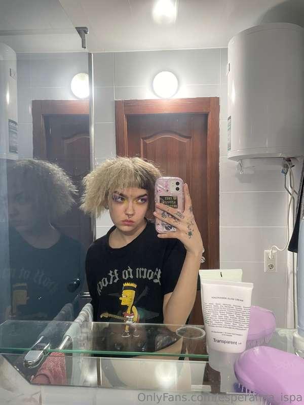 I washed my hair today and I thought why don't I style it li..
