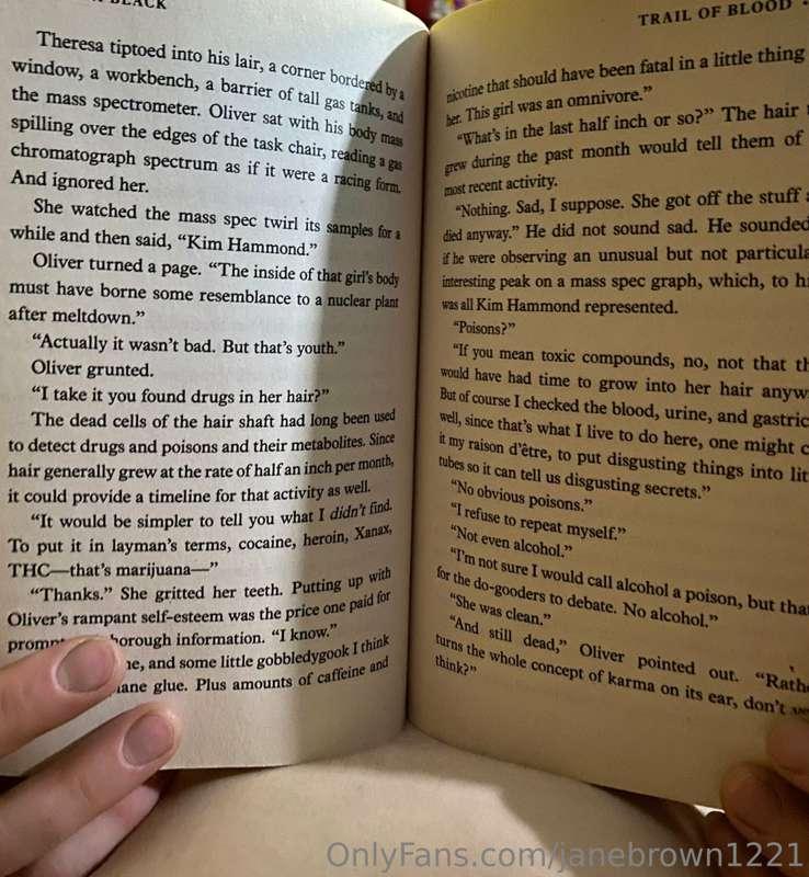 You are dying to see what’s on the other side of this book a..