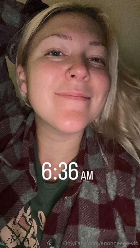 I was up at 5:50am today on my own free will and I kinda lik..