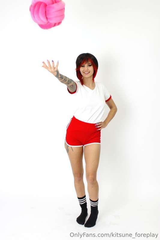 NOVEMBER ONLYFANS EXCLUSIVES!! Ruby from RWBY bunny/gym set!..