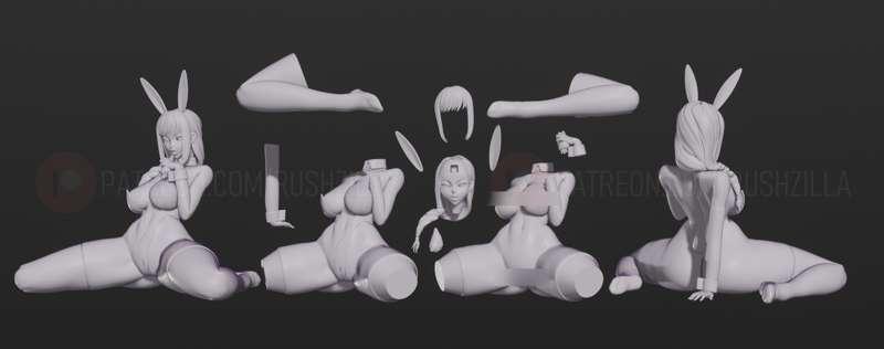 Bunny Makima STL