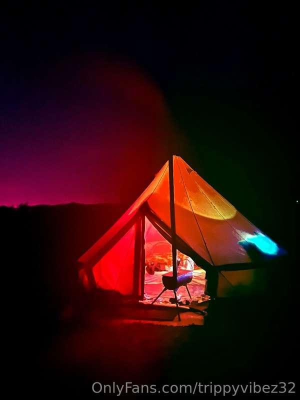 Our new winter addition to our *sex tent* is making it much ..