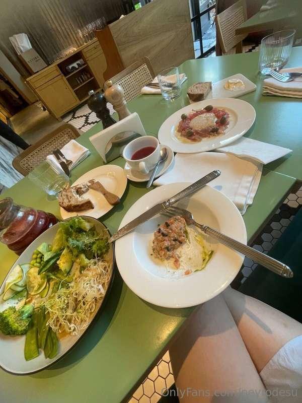 So, I went to a restaurant today… I tasted a bit of everythi..
