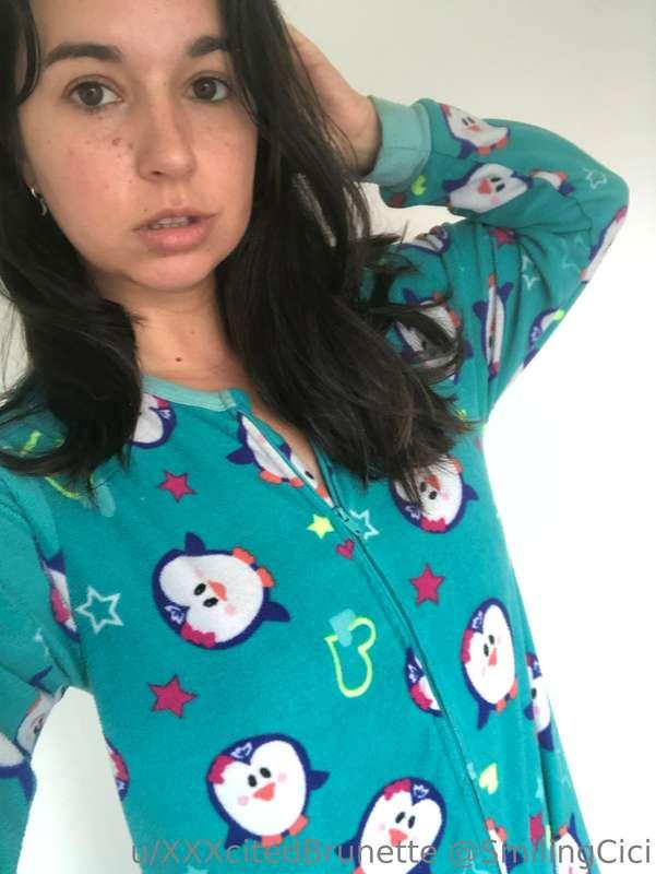 Good morning from my favorite onesie!