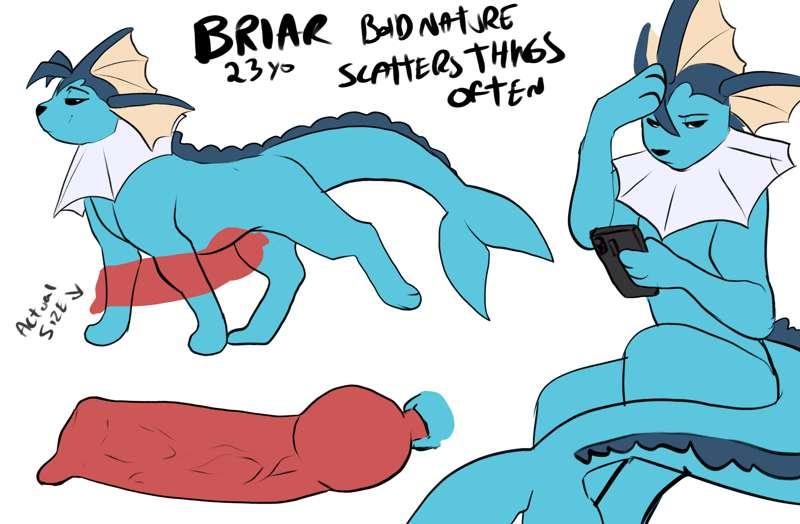 Briar the… water fox cat dog monster thing? 