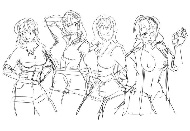 Nami Curtain Call sketches