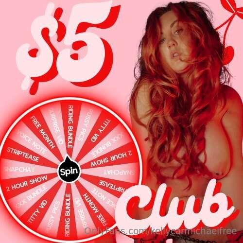 🍒 $5 SPIN THE WHEEL 🍒 you can still bust a huge load on a bu..