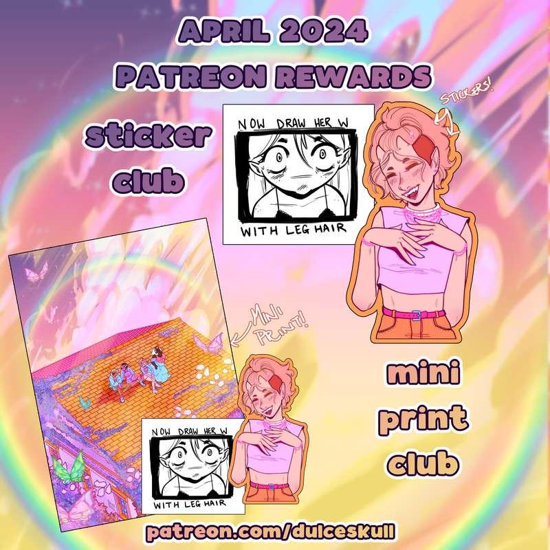 April Patron Mail!