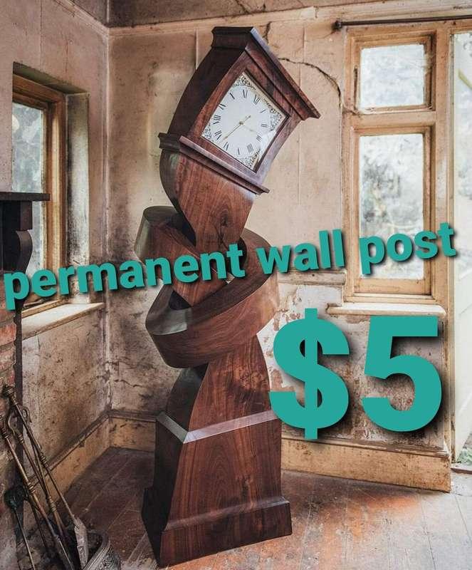 🎀 Get a permanent wall post for just $5 🎀