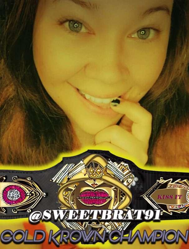 ### 👑 ***KISS IT's 2nd Gold Krown Kween*** 👑
@sweetbrat91 
C..