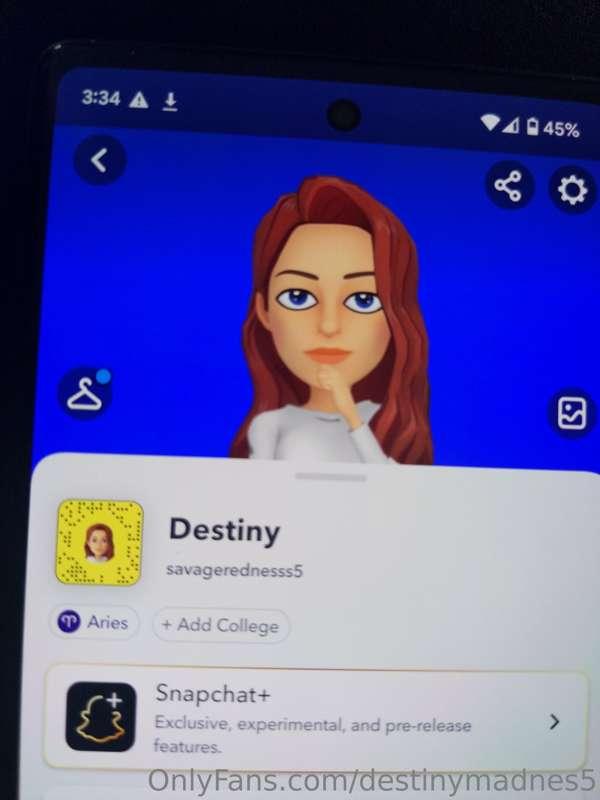 New Snapchat add it