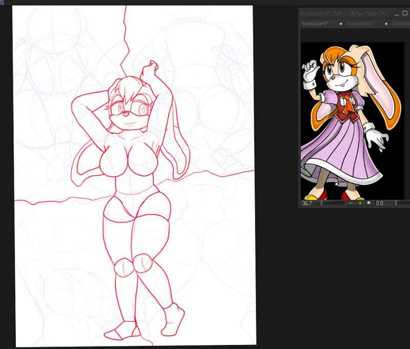 normally, I wouldn't upload anything, but I'd like to show you how a preview is coming along
