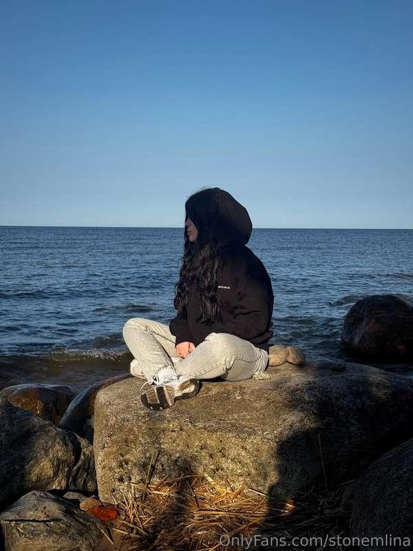 The sea is warm, soft, and teasing...but honestly?Not teasin..