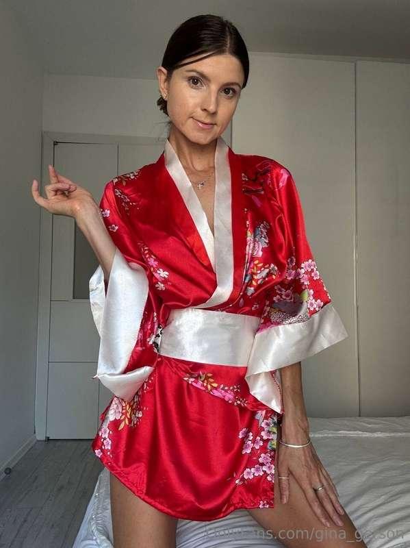 Would you like to receive my robe, soaked in my juices and s..