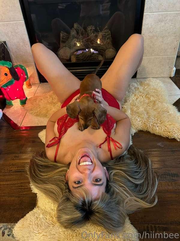 Merry Christmas 😍 #puppylove