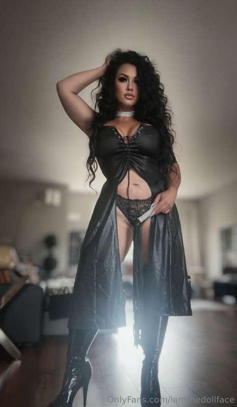 I will dominate you into submission…say, “yes mistress”.