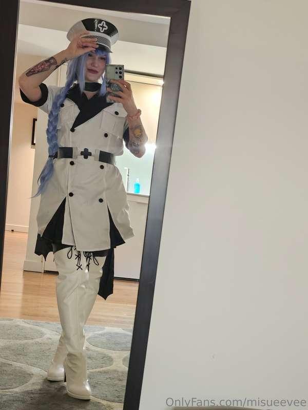 Domming as General Esdeath from Akame Ga Kill - seems fittin..