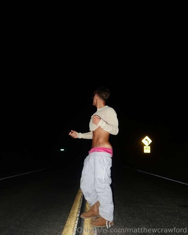 hitchhiking in the desert lol