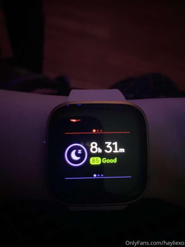 My sleep score last night 😂