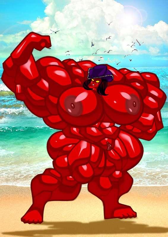 Nico Robin 6 Red She-Hulk version