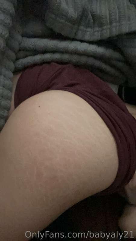 I wake up and my shorts are up my ass