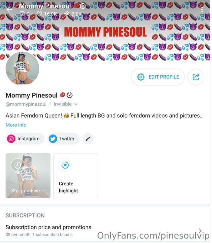 @mommypinesoul is officially up and running!! I have started..