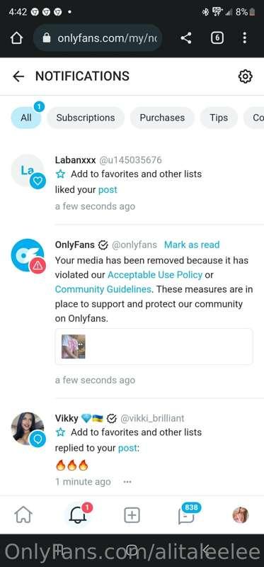 They're taking down my posts again