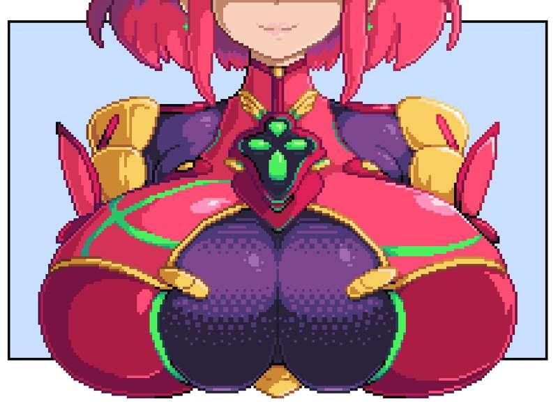 Pyra Chest Anim wip