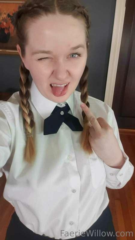 Playing a school pupil punished for being too smart. Can you..