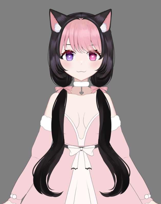 ♡ WIPs of my new hairstyle ♡ [vtuber] [art] [behind the scenes]