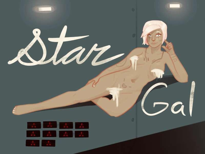 Sci-fi pinup 