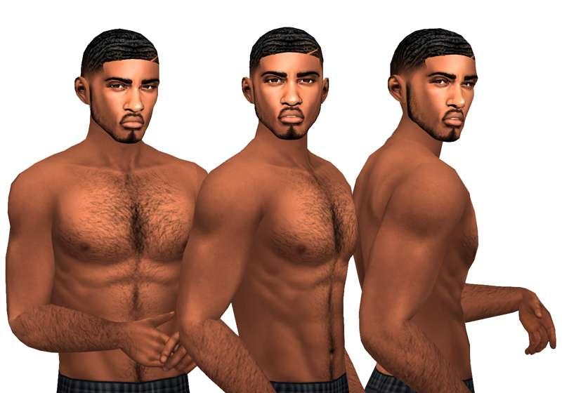 Ebonix | Male Sim | CC Links + Tray Files