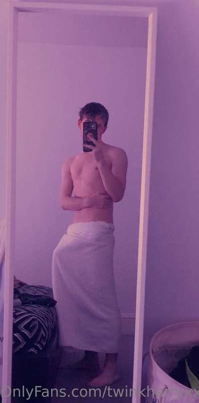 Who wants to join me fresh out the shower?
