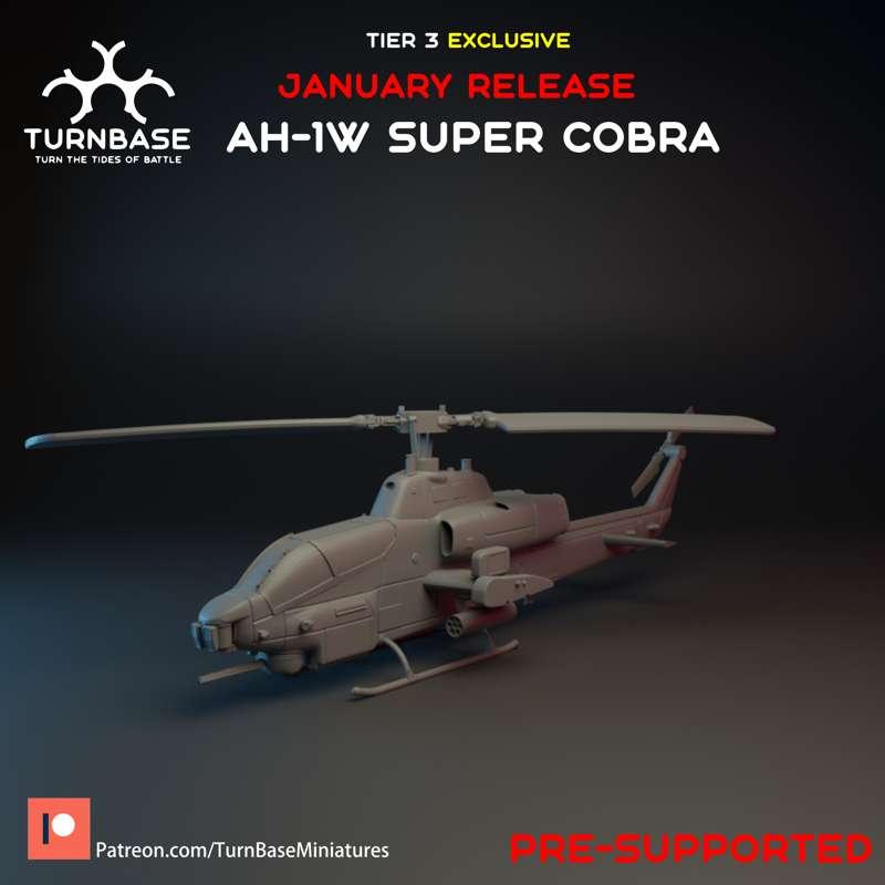 Tier 3 exclusive january release- Ah-1w Super Cobra