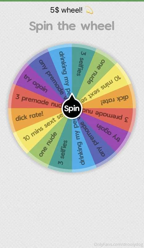 who want to spin it? leave it as a tip! ☺️ (will send u the ..