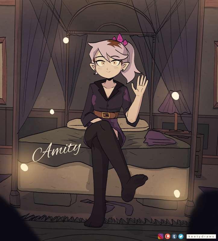 Amity on her bed (Early Access)