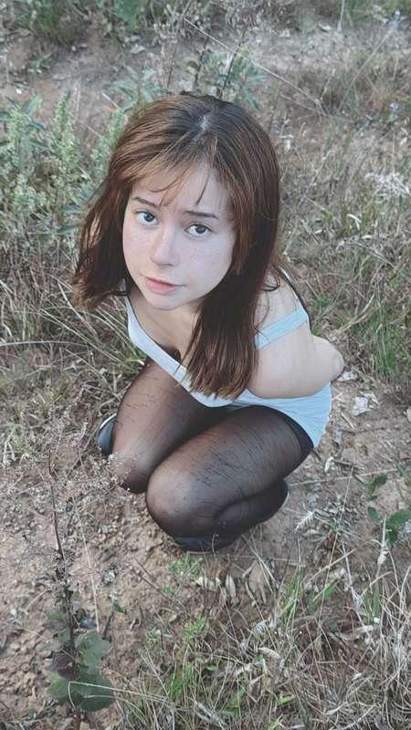 In the woods