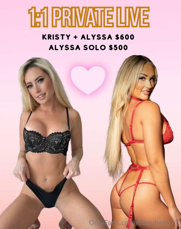 You begged, we listened 😈 want to do a private live with me ..