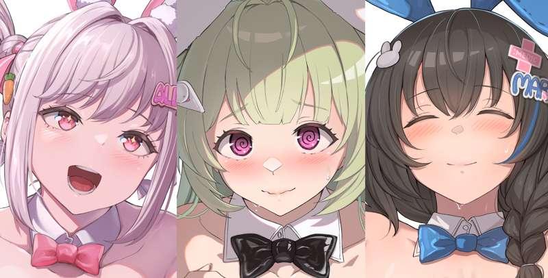 Three Bunnies