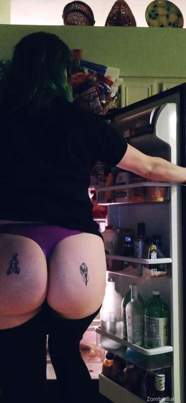 What did you want for dinner daddy ? 
Me or ..?