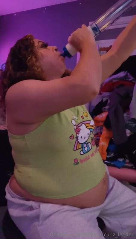 Sooo last night I chugged some ice cream.   This is how it w..