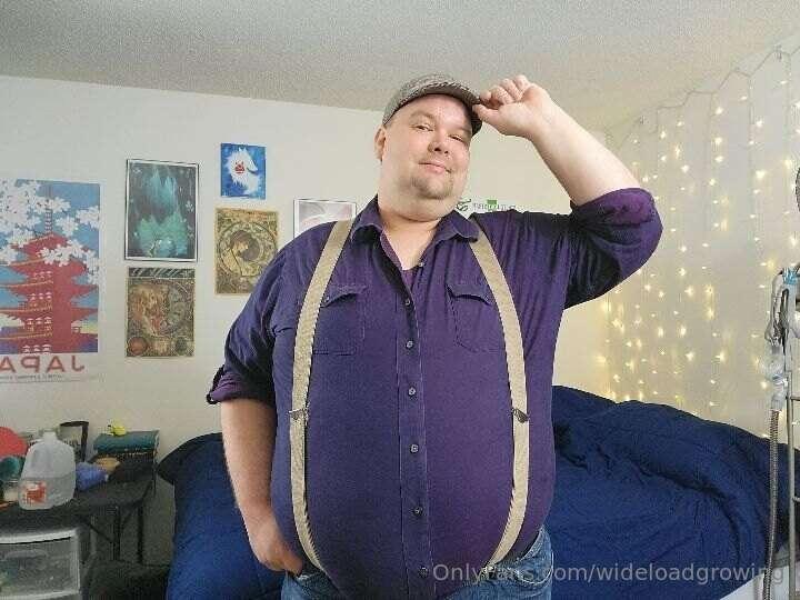 I used to fit this purple button up pretty well, seems to be..