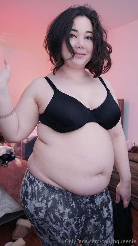 Anything that doesn't fit, I've got to donate. Fortunately, ..