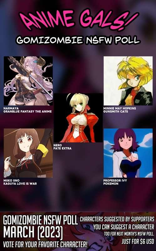 MARCH 2023 - NSFW POLL IS UP!
