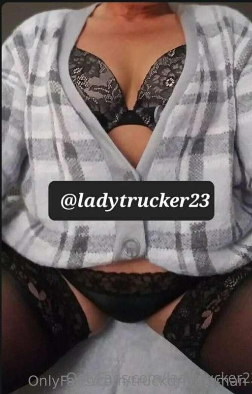 Hey come check out my fellow trucker.  @ladytrucker23