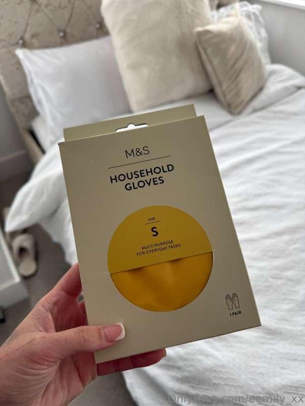 More new gloves , what shall I do with them first? 😍