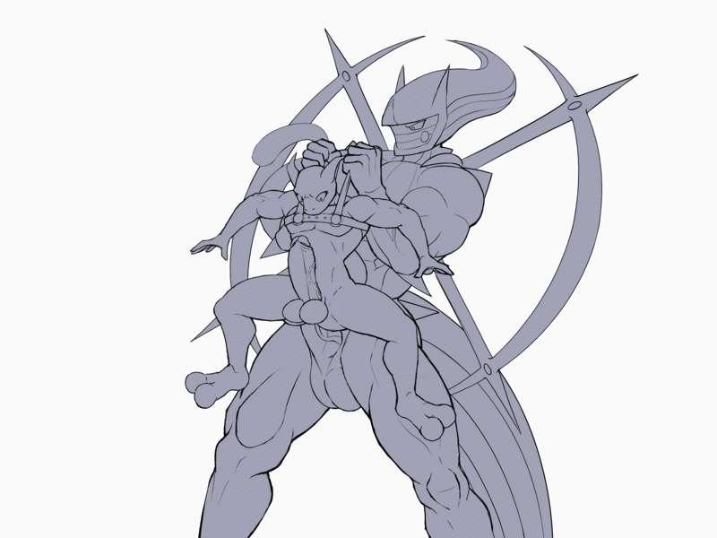 Godly punishment~ (Animation Lineart)