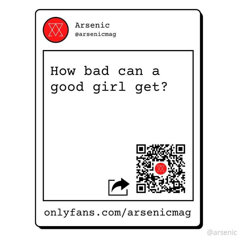 Or how good can a bad girl get? 😈😇